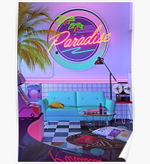 Paradise Wave Poster