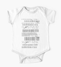 All Work And No Play Makes Me A Dull Boy! One Piece - Short Sleeve