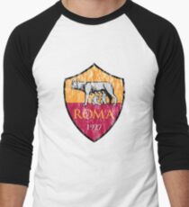 Roma 1927 Distressed Logo - Men's and Women's Men's Baseball ¾ T-Shirt