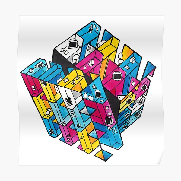 Magique Cube Coussin Sheldon Explosion Theory big bang Cooper Rubik Cube Cube