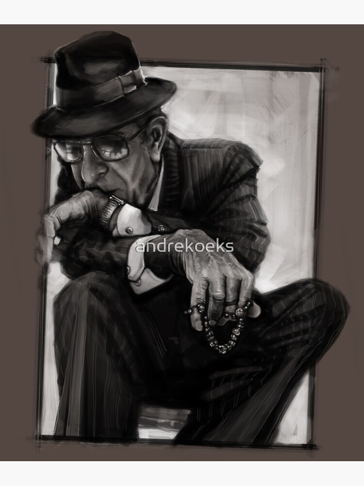 Leonard Cohen by andrekoeks