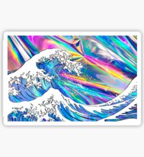 Great Wave Holographic Sticker