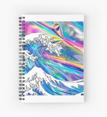 Große Welle Holographic Spiralblock