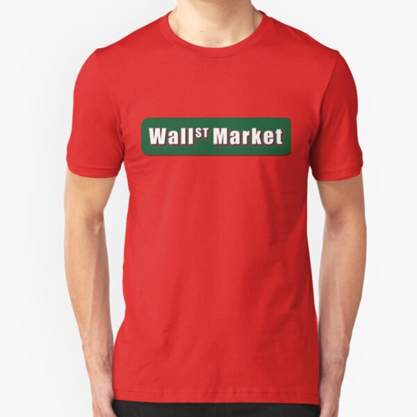 Wall Street Market Slim Fit T-Shirt