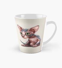 Katze-a-Clysm: Sphynx Kätzchen - Classic Tasse (konisch)