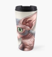 Taza de viaje Cat-a-clysm: Sphynx gatito - Clásico