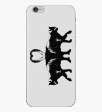 Vinilo o funda para iPhone Gatos siameses