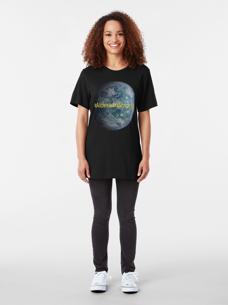Alternate view of Alderaan Strong Slim Fit T-Shirt