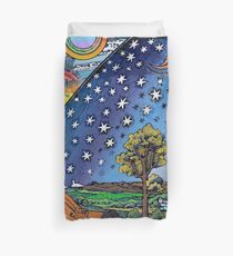 Flammarion Engraving Colorful Duvet Cover