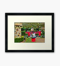Story Book Garden Framed Print