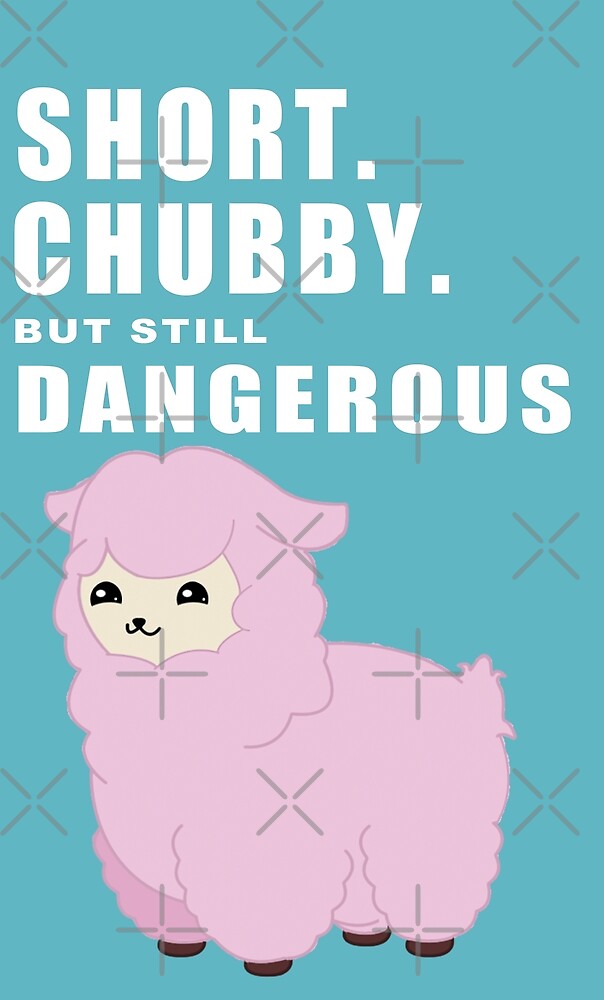 "Dangerous Llama" by sunnehshides Redbubble