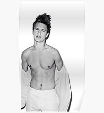 Ansel Elgort - Shirtless Poster