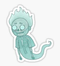 Ghost Morty Sticker