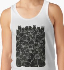 Verdächtige Katzen Tank Top