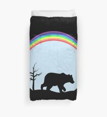 Bear Polar Bear Retro Vintage Bettbezug