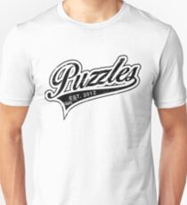 Puzzles HIMYM Black Unisex T-Shirt