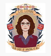 Liz Lemon Photographic Print