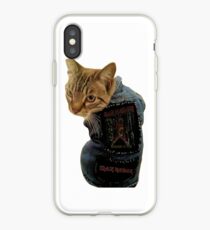 Iron Maiden Cat iPhone Case