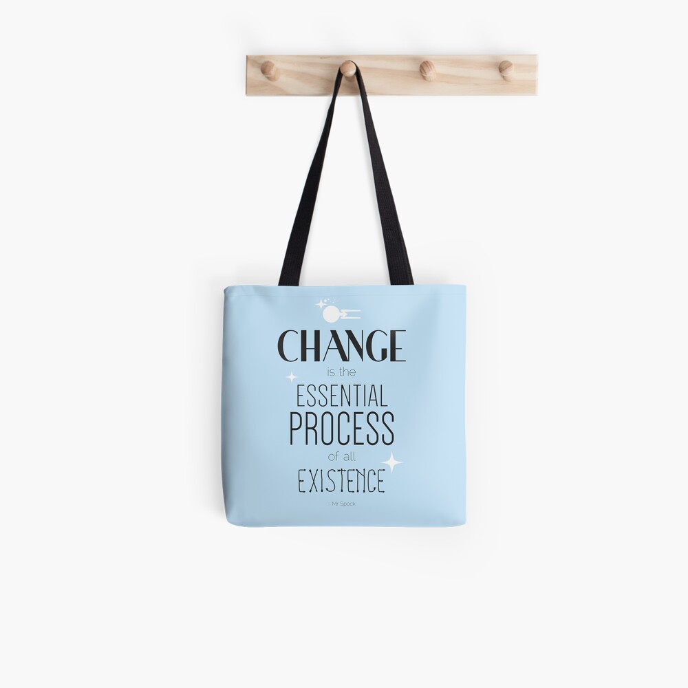 Mr. Spock Quote Tote Bag