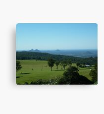 Glasshouse Mountains Canvas Print