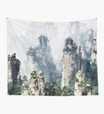Schwebende Berge Zhangjiajie National Forest Park Kunst Fotodruck Wandbehang