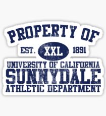 UC Sunnydale Athletic Department Sticker