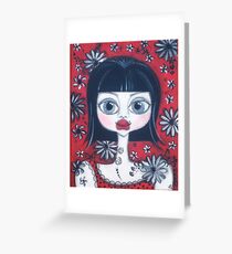 China Doll Dannii Greeting Card
