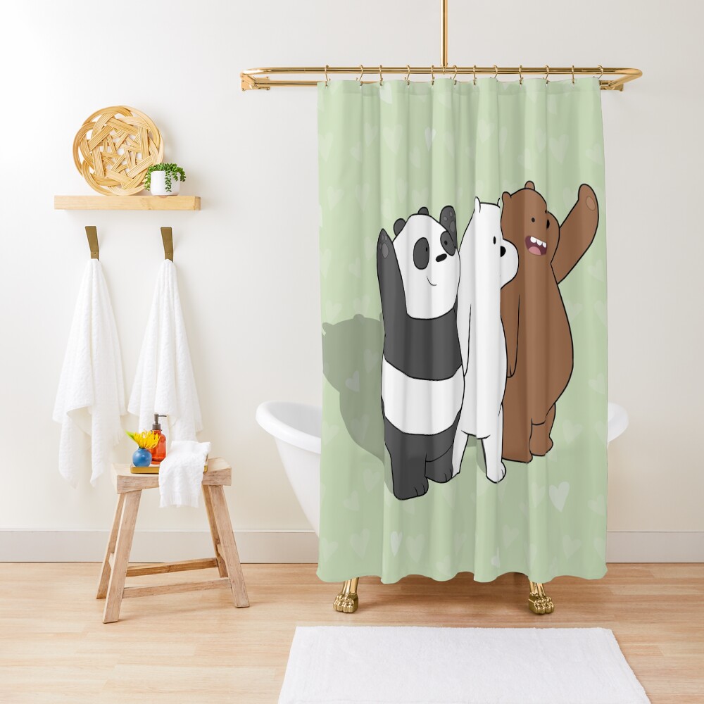 We Bare Bears Shower Curtain