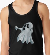 Halloween Booing Ghost Tank Top