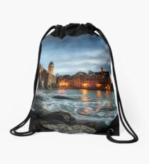 Vernazza Sunset Drawstring Bag