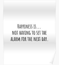 Happiness Is... Poster