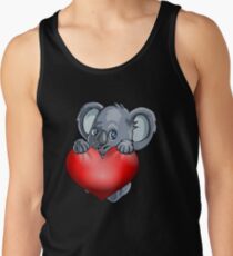 Valentine Koala Tank Top