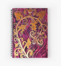 Thai Patterns an acrylic painting Spiral Notebook