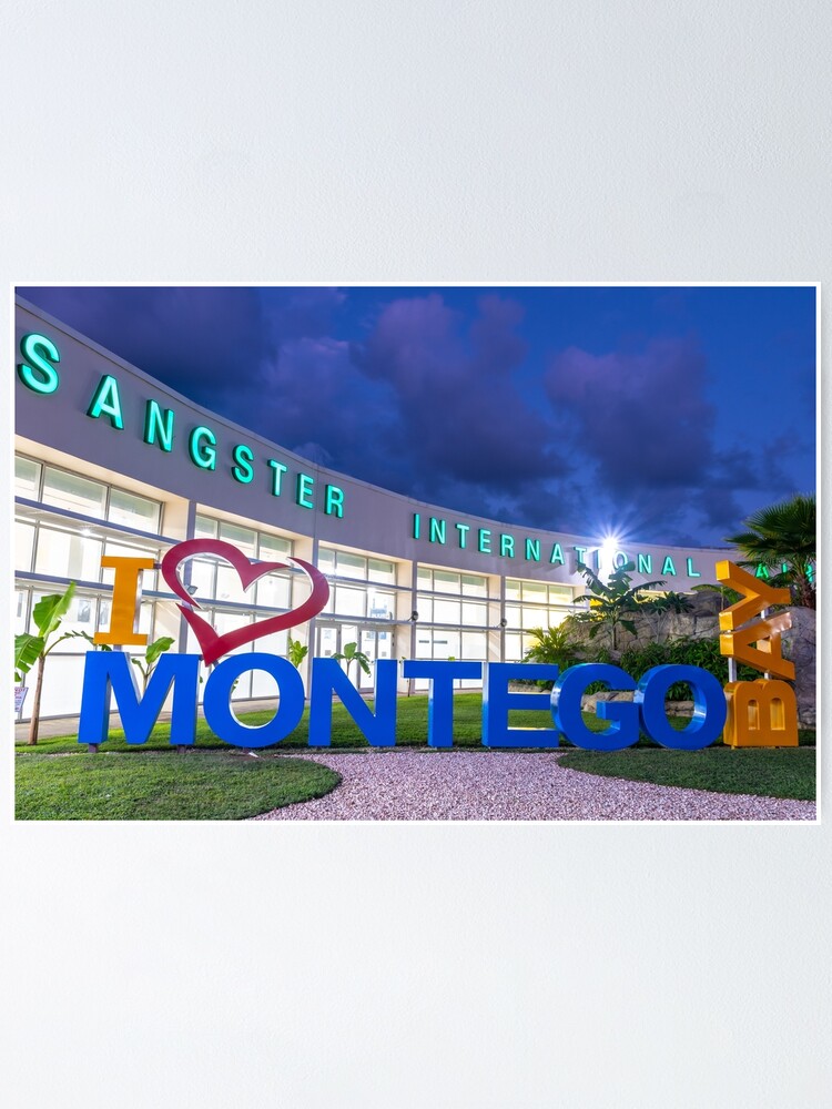 I Love Montego Bay I Heart Montego Bay Poster By Debbieannpowell