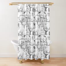 In the Heart of Winter Shower Curtain
