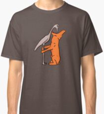 Wolf und Kranich (oder Fuchs und Storch?) Classic T-Shirt
