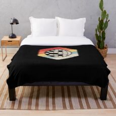 Retro Disco-Musik / Vintage 70er Jahre Disco-Kugel Fleecedecke