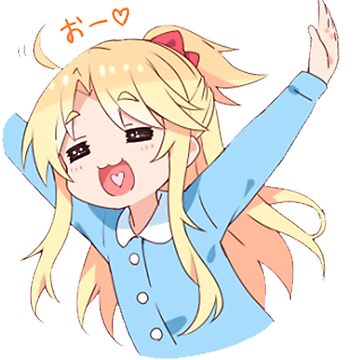 Noa Himesaka, Wataten (Watashi ni tenshi ga maiorita) Sticker for Sale by  Jake Hunter