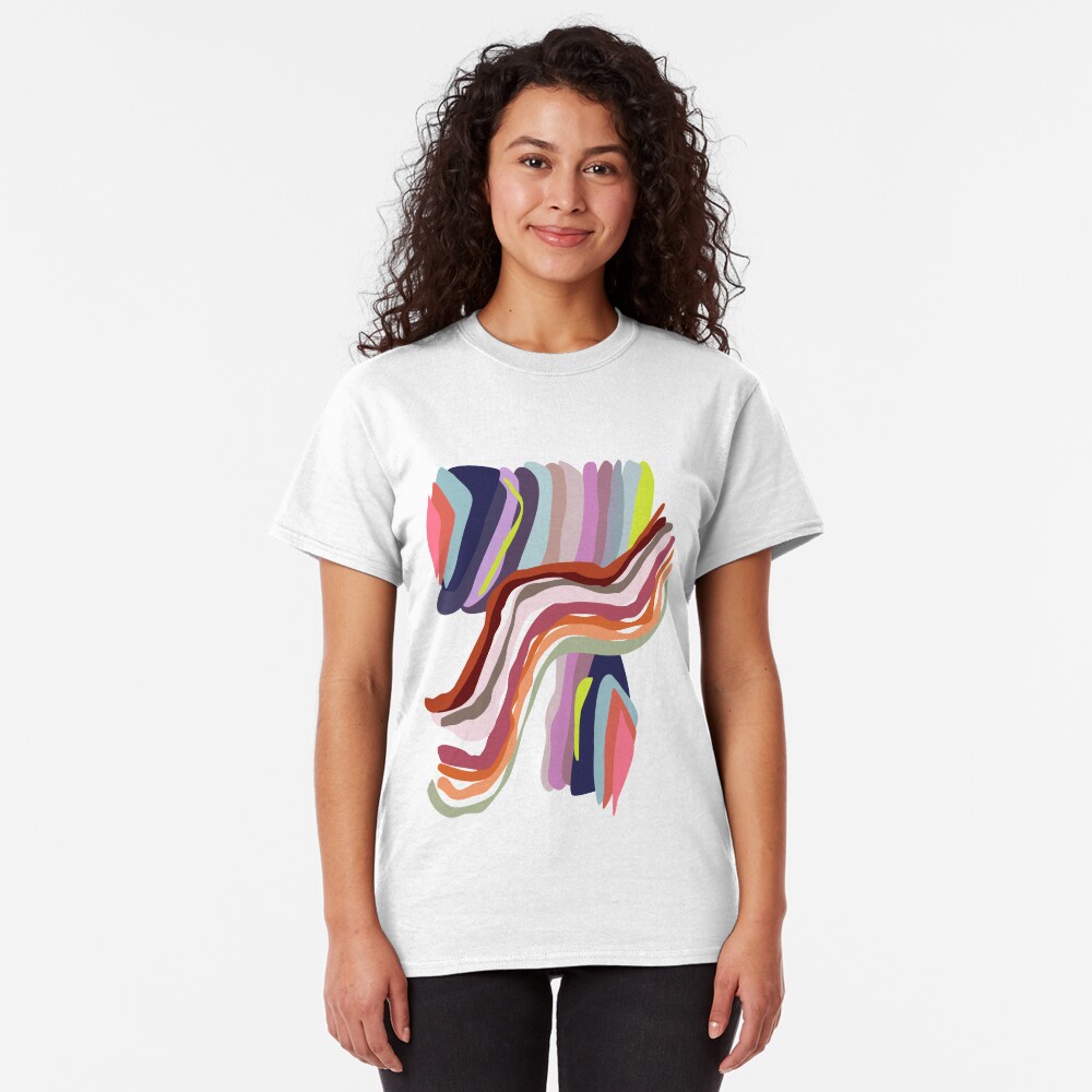 Id, Ego and Superego abstract and colorful Classic T-Shirt