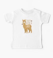 Crazy Alpaca Lady Baby Tee
