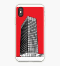 Sheffield University Arts tower - red iPhone Case