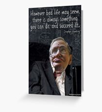 Hawking Talking Greeting Card
