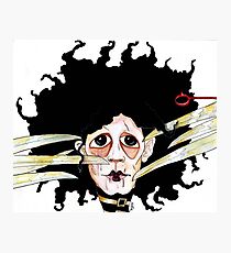 Edward scissors hands Photographic Print