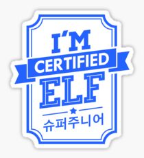 Certified Super Junior ELF Sticker