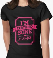 Certified SNSD SONE Women's Fitted T-Shirt