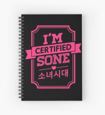 Certified SNSD SONE Spiral Notebook