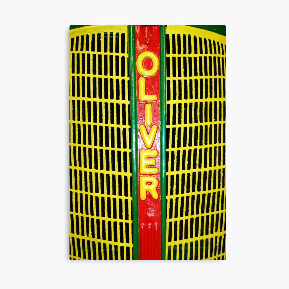 Tractor Grill #1 Canvas Print