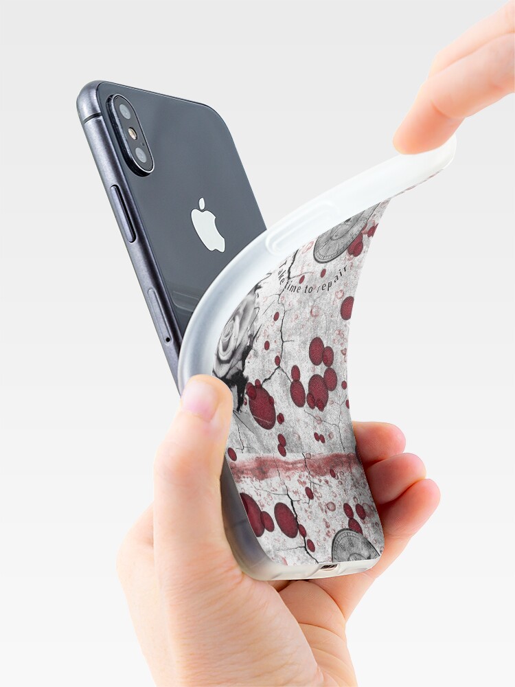 Alternate view of Trash Polka No 12. Digital Collage iPhone Case & Cover