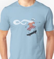 The Ancient Skater, Forever Skate ukiyo e style Slim Fit T-Shirt