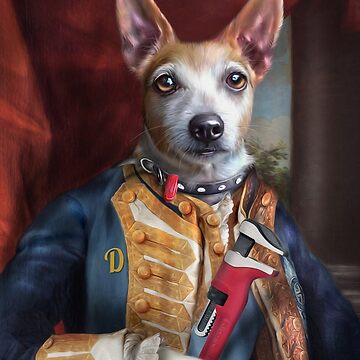 Artwork thumbnail, Dog Portrait - Dingo by carpo17